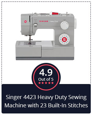 Best Singer Sewing and Embroidery Machine – Singer 4423 Heavy Duty Machine