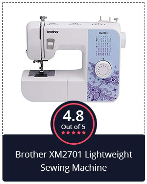 Best Value for Money: Brother XM2701 Lightweight Sewing Machine