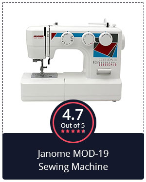 Best Value for Money – Janome MOD-19 Sewing Machine