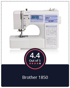 Best Sewing and Quilting Machine for Beginners: Brother 1850