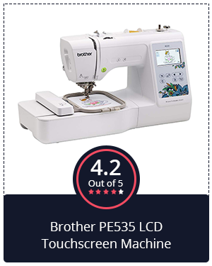 Another Great Embroidery Only Machine: Brother PE535 LCD Touchscreen Machine