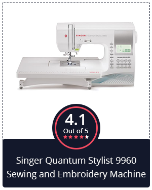 Portable and High-Speed: Singer Quantum Stylist 9960 Sewing and Embroidery Machine