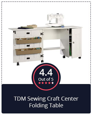 Beautiful & Budget-Friendly: TDM Sewing Craft Center Folding Table